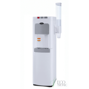 НАПОЛЬНЫЙ КУЛЕР ECOTRONIC C8-LX WHITE С НИЖНЕЙ ЗАГРУЗКОЙ БУТЫЛИ