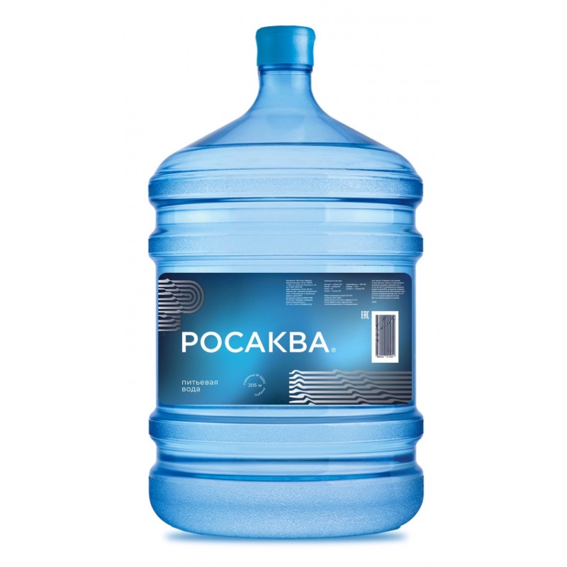 Вода "Росаква" в оборотной таре 