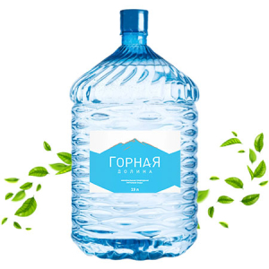 Вода  "Горная Долина"  19 л. в одноразовой таре