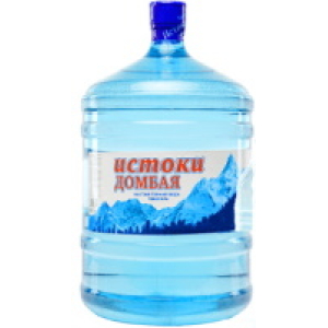 ГОРНАЯ ЛЕДНИКОВАЯ ВОДА «ИСТОКИ ДОМБАЯ» 19Л В ОБОРОТНОЙ ТАРЕ