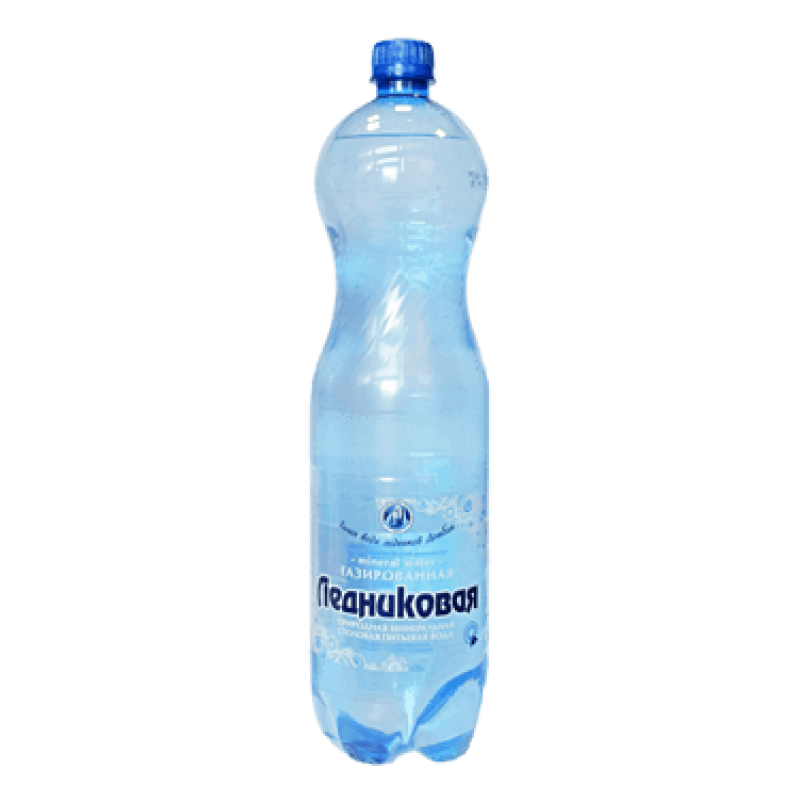 Вода питьевая "Ледниковая" 1,5 л. (6 бут. в уп.) газ. ПЭТ