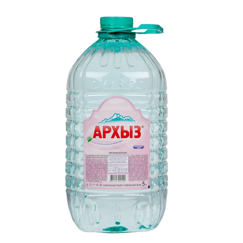 Вода питьевая "Архыз" 5 л.