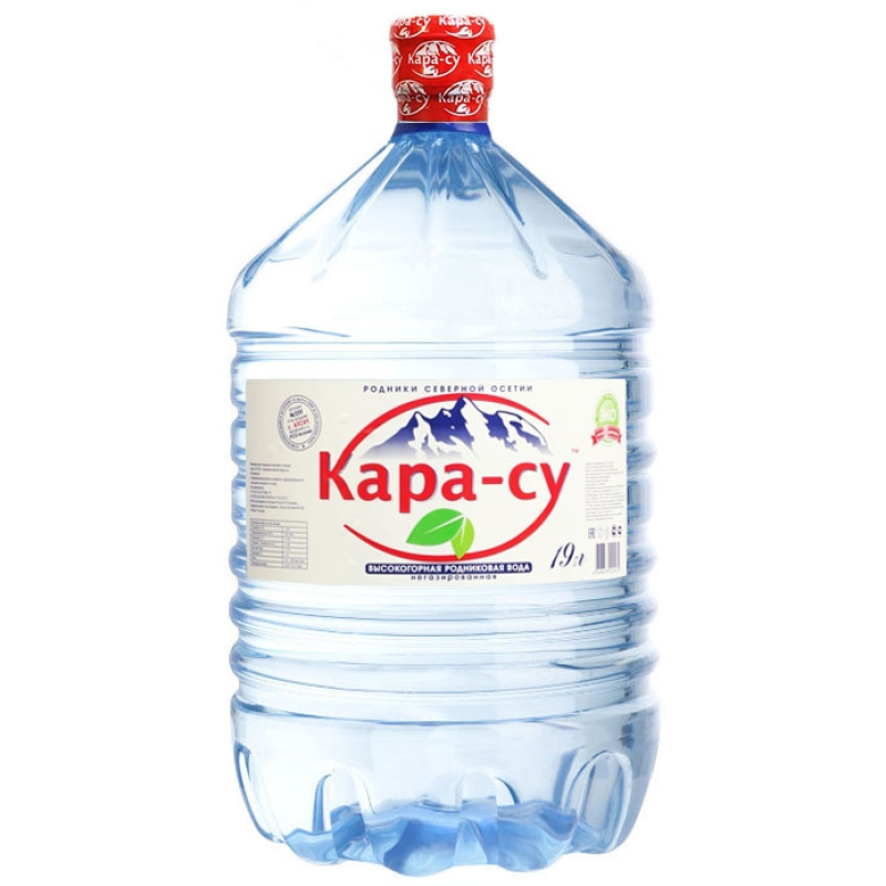 Вода "Кара-су" 19 л. в одноразовой таре