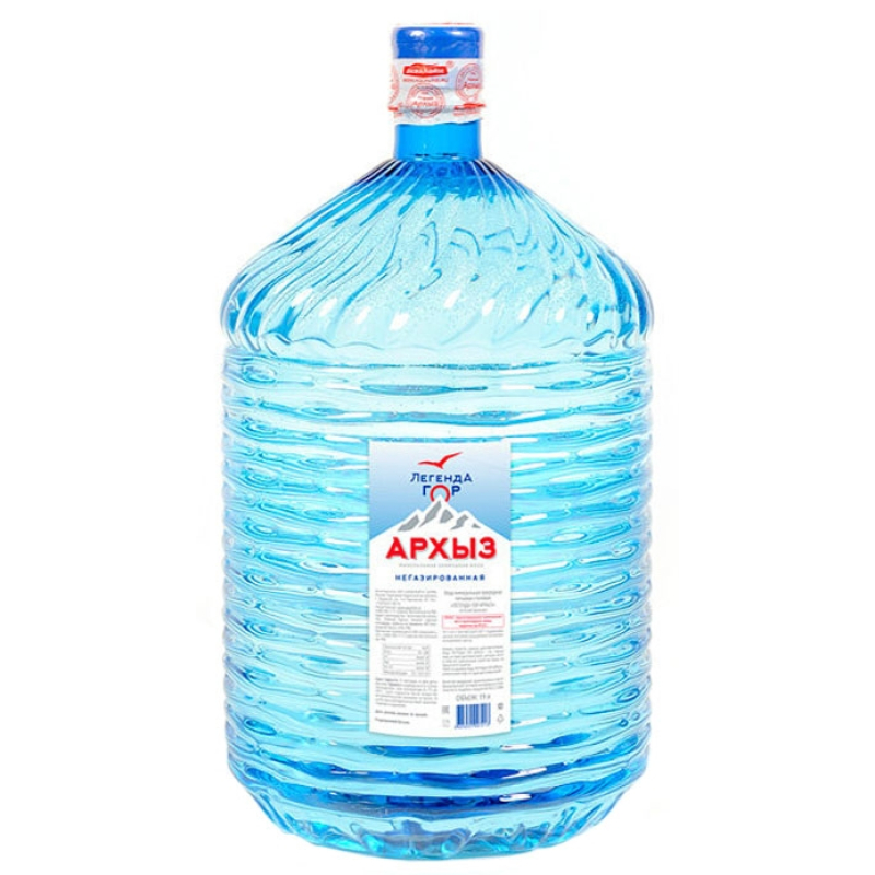 Вода "Легенда Гор Архыз" 19 л. в одноразовой таре